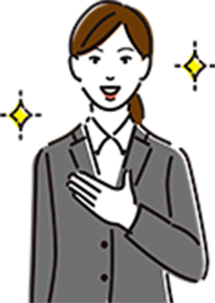 女性のイラスト